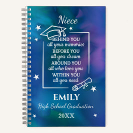 Cuaderno Graduación de Sobrina Personalizado Nombre Año