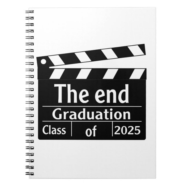 Cuaderno Graduación final de cine 2025 (Frente)