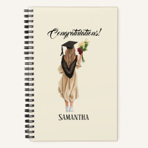 Cuaderno Graduación personalizada de acuarela (2)