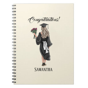Cuaderno Graduación personalizada de acuarela (3)