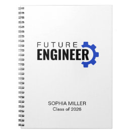 Cuaderno Graduación Personalizada de Ingeniero del Futuro
