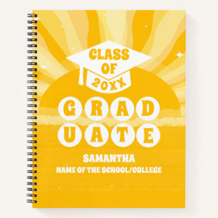 Cuaderno Graduación Retro Sunshine