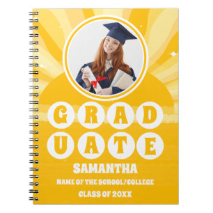 Cuaderno Graduación Retro Sunshine Photo