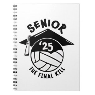 Cuaderno Graduación Senior 2025 del voleibol