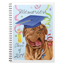 Cuaderno Graduado de Dogue de Bordeaux