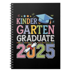 Cuaderno Graduado de Kinder 2025 Escuela de Graduación