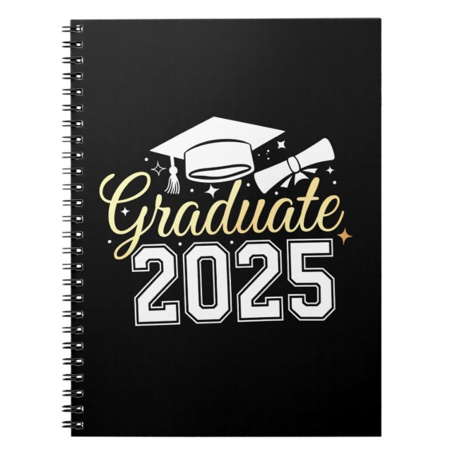 Cuaderno Graduado de la promoción de 2025 (Frente)