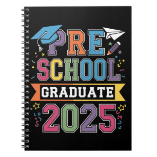 Cuaderno Graduado de Preescolar 2025 Graduación Escuela Pre