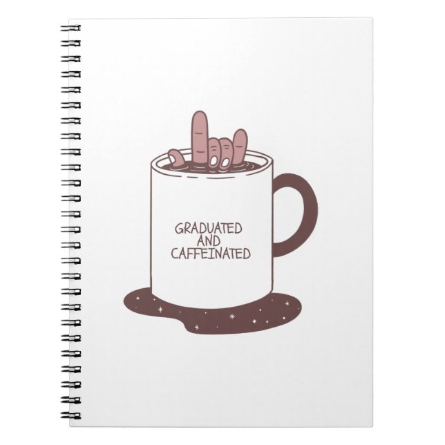 Cuaderno Graduado Y Caffeinado (Frente)