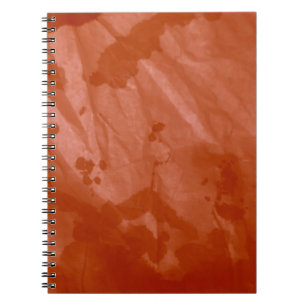 Cuaderno Graffiti cepillado. Camiseta de tinte. Acuarela cr