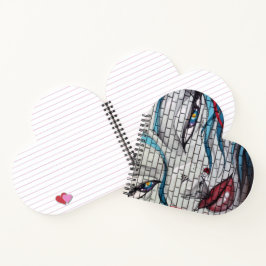 Cuaderno Graffiti Chica asiático