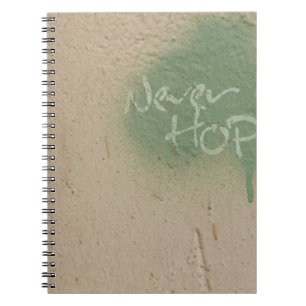 Cuaderno Graffiti cita la inspiración de la esperanza