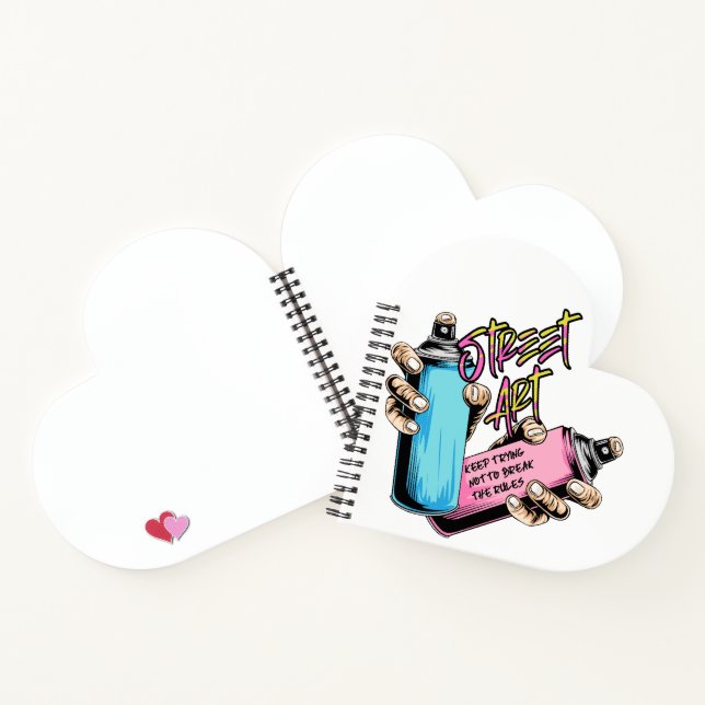 Cuaderno Graffiti de arte callejero urbano (Interior)