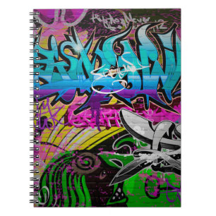 Cuaderno Graffiti de arte urbano, arte, pared, grafiti, g