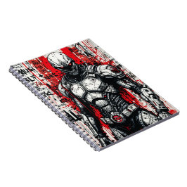 Cuaderno Graffiti de Guerrero del Ciberpunk - Bloc de notas