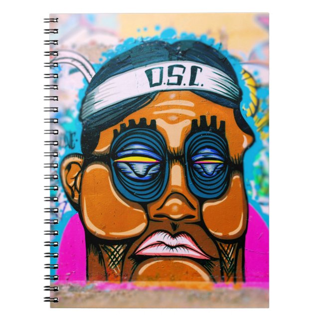 Cuaderno Graffiti Dude Notebook (Frente)