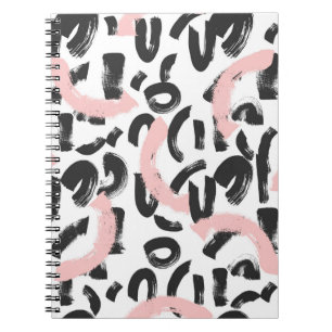Cuaderno Graffiti grueso: golpes de pincel de arte.