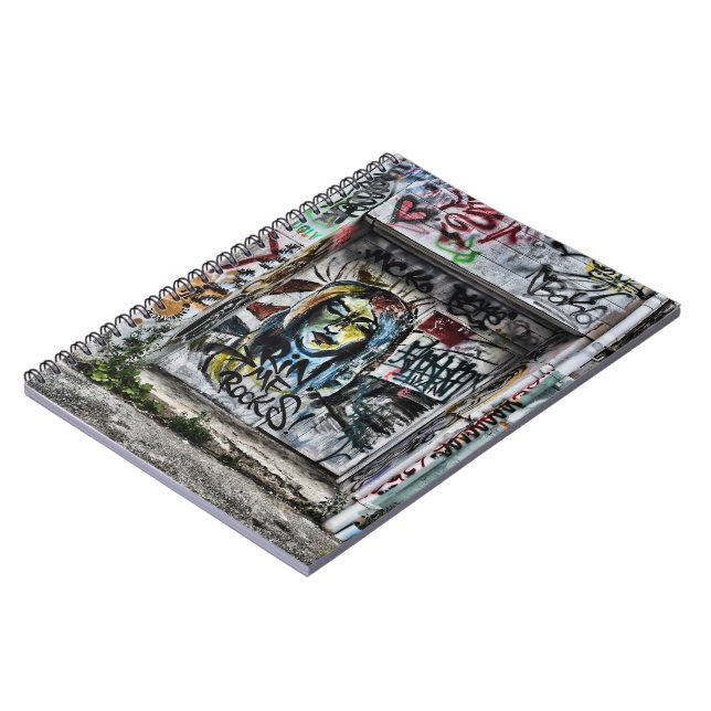 Cuaderno Graffiti Guay Modern Urban Street Art (Lado Izquierdo)