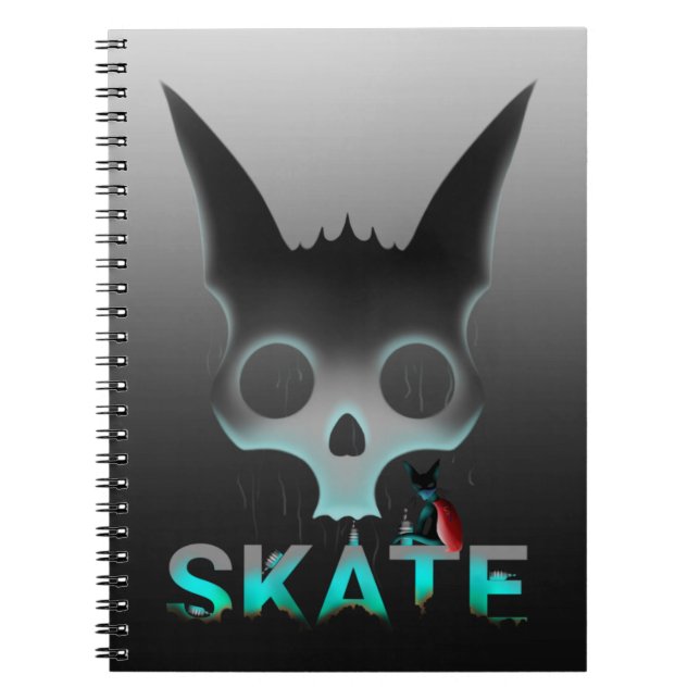 Cuaderno Graffiti Skull Graffiti Cat (Frente)