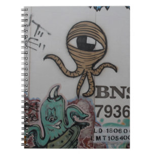 Cuaderno Graffitti Aliens