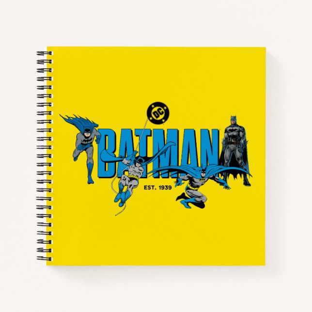 Cuaderno Gráfica de Batman Leyendas por Siempre (Anverso)