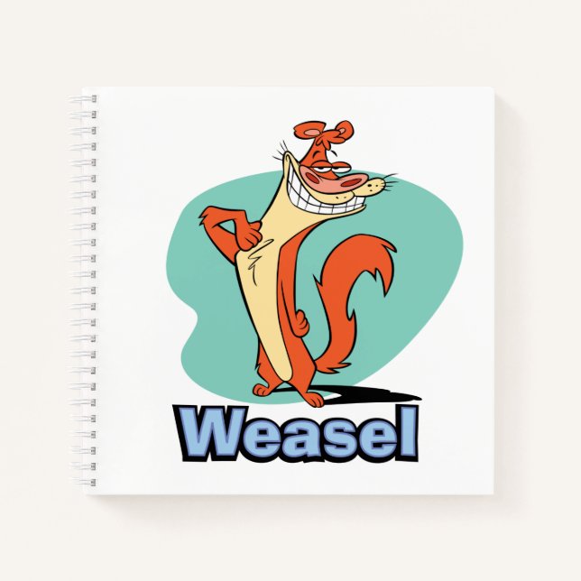 Cuaderno Gráfica de carácter de Weasel Orgulloso (Anverso)