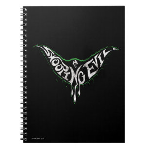 Cuaderno Gráfica de la creatura malvada del espantamiento