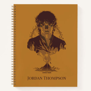 Cuaderno Gráfica de la inscripción Tengwar de FRODO™ MOUNT