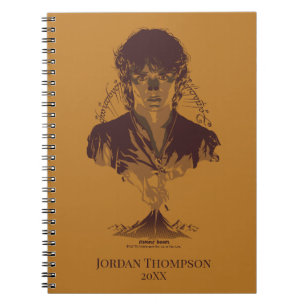 Cuaderno Gráfica de la inscripción Tengwar de FRODO™ MOUNT 
