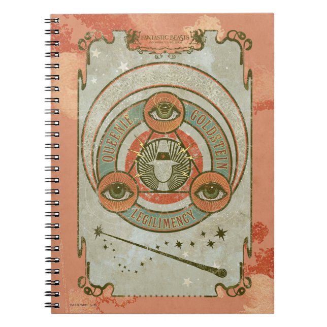 Cuaderno Gráfica de Legilimencia QUEENIE GOLDSTEIN™ (Frente)