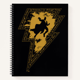 Cuaderno Gráfica de perno Lightning de Black Adam con probl