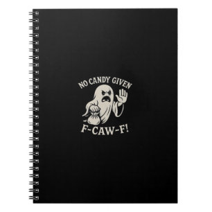 Cuaderno Gráfica Espeluznante Sin Importar Un Bledo