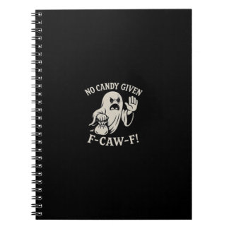 Cuaderno Gráfica Espeluznante Sin Importar Un Bledo