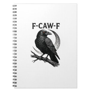 Cuaderno Gráfica Retrodivertida de Cuervo F-Caw-F