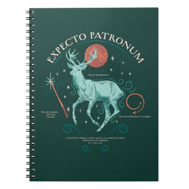 Cuaderno Gráfica Stag Expecto Patronum (Frente)