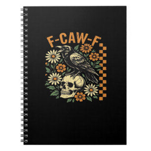 Cuaderno Gráfico Antiguo de Cuervo F-Caw-F