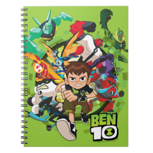 Cuaderno Gráfico Ben 10 Alien Rush