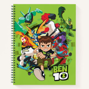 Cuaderno Gráfico Ben 10 Alien Rush