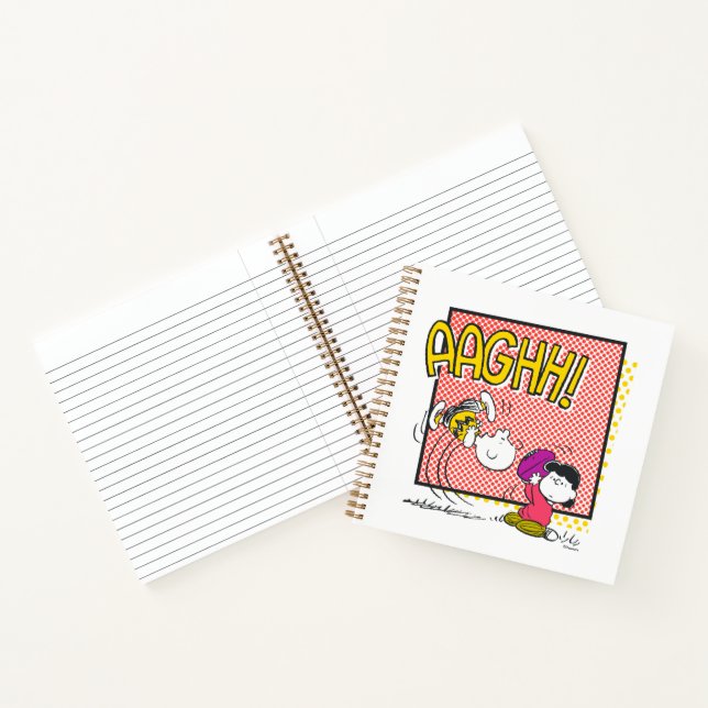 Cuaderno Gráfico cómico de Charlie Brown y Lucy (Interior)
