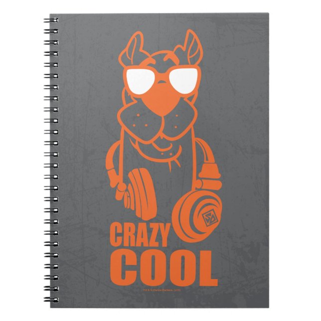 Cuaderno Gráfico de audífono Scooby-Doo "Crazy Guay" (Frente)