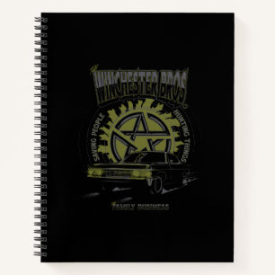 Cuaderno Gráfico de auto "The Winchester Bros" supernatural