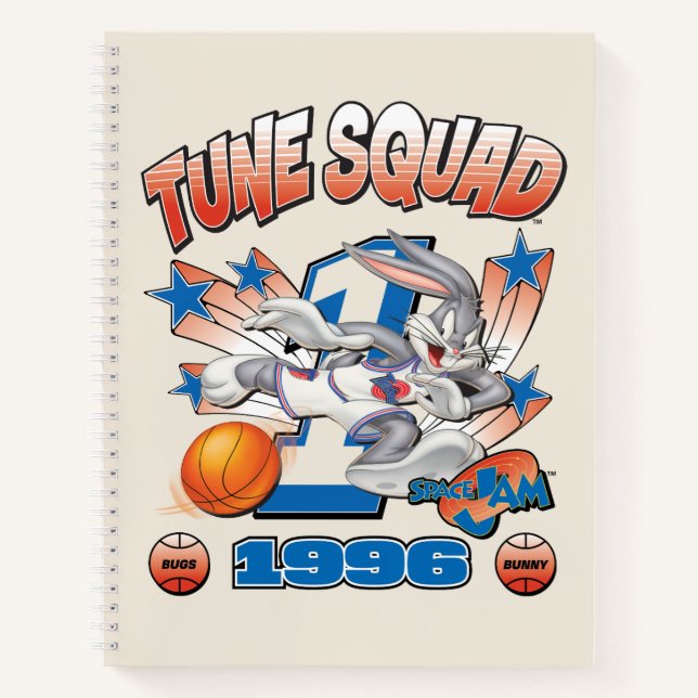 Cuaderno Gráfico de baloncesto SPACE JAM™ BUGS BUNNY™ #1 (Anverso)