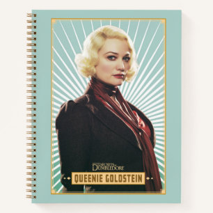 Cuaderno Gráfico de caracteres Queenie Goldstein