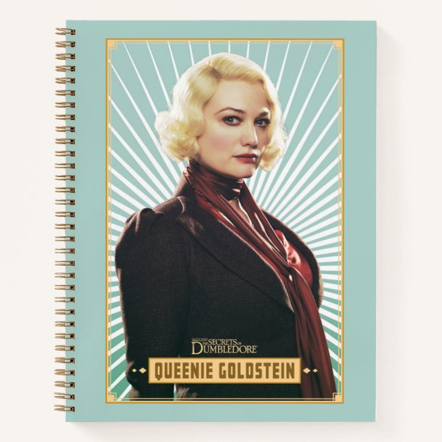 Cuaderno Gráfico de caracteres Queenie Goldstein (Anverso)