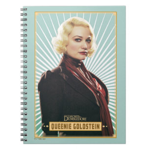 Cuaderno Gráfico de caracteres Queenie Goldstein