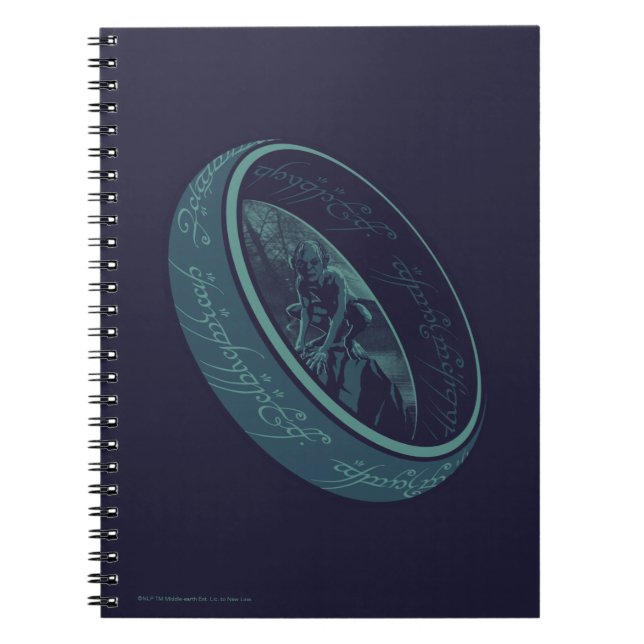 Cuaderno Gráfico de EL ANILLO ÚNICO™ GOLLUM™ (Frente)
