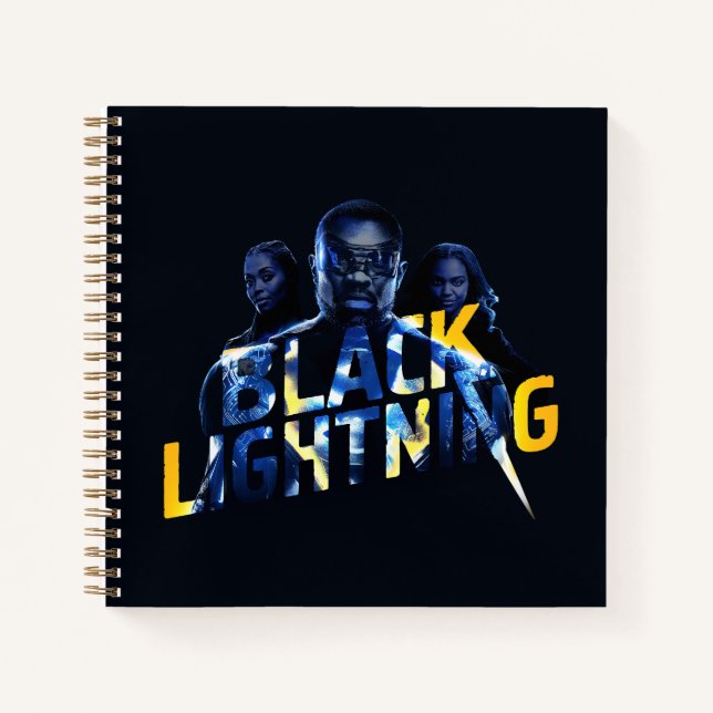 Cuaderno Gráfico de Héroes de Black Lightning (Anverso)