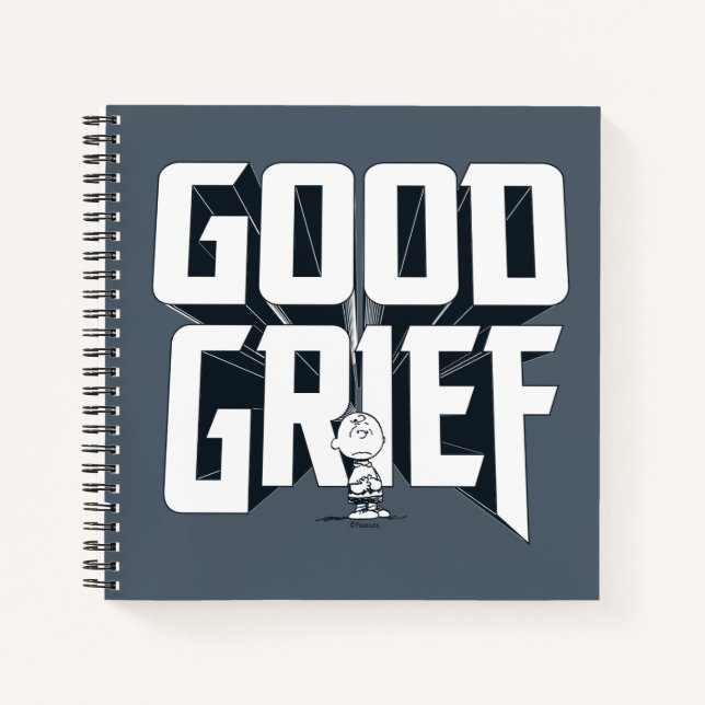 Cuaderno Gráfico de la banda de rock "Good Grief" de Charli (Anverso)
