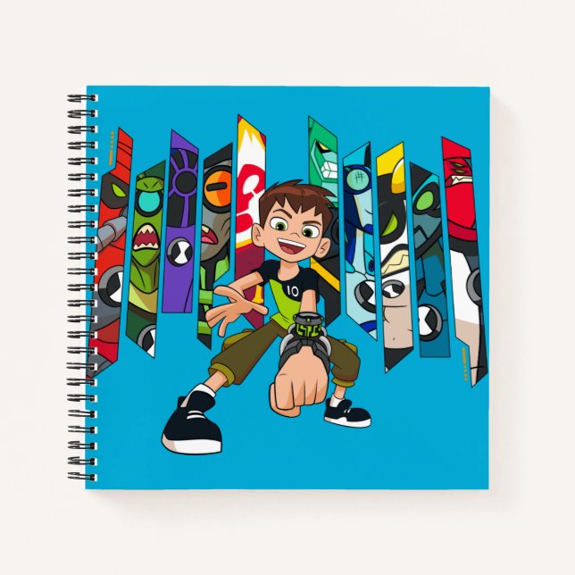 Cuaderno Gráfico de la colección Ben 10 Alien (Anverso)