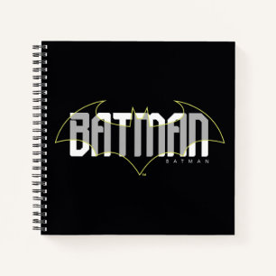 Cuaderno Gráfico de nombre de alta tecnología de Batman